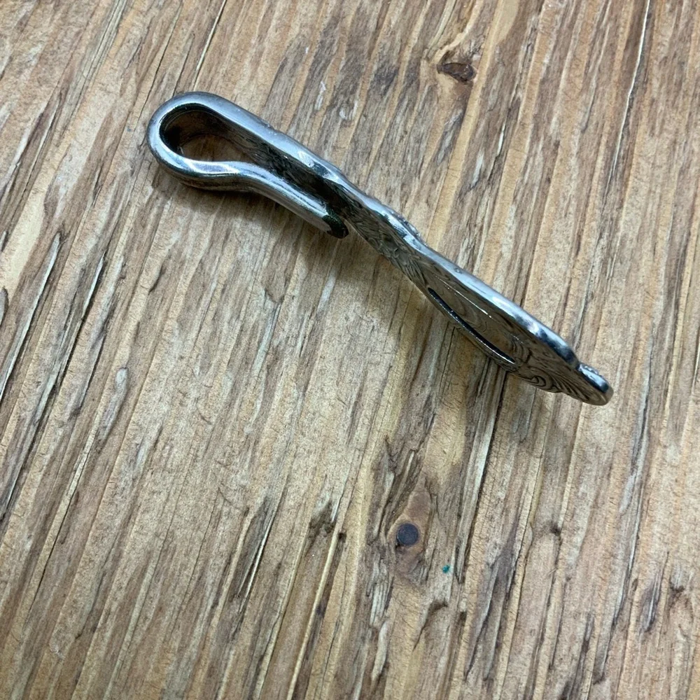 Heritage Pattern Vintage Spoon Silverware Pendant